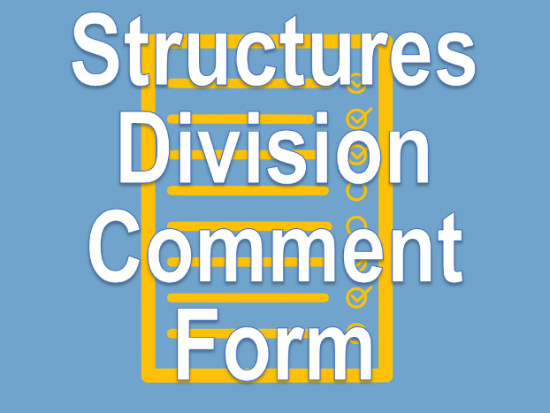 Structures Division Comment Form