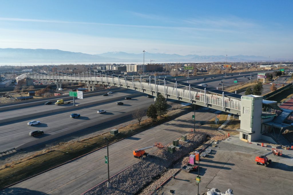 Utah's Biggest Pedestrian Bridge Unveiled