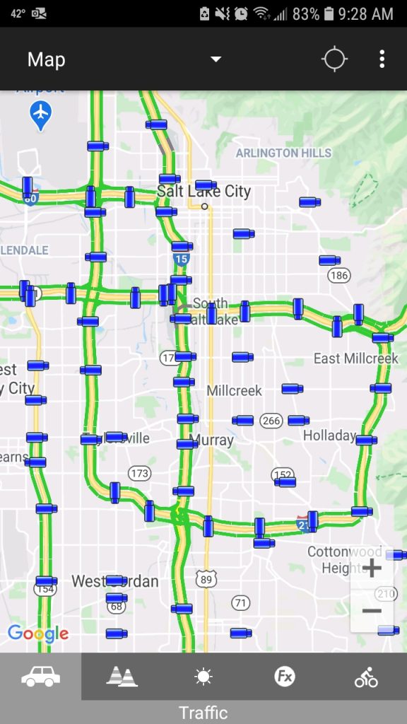 Real Time Road Closure Map Udot Traffic App Reaches 1 Million Downloads | Udot