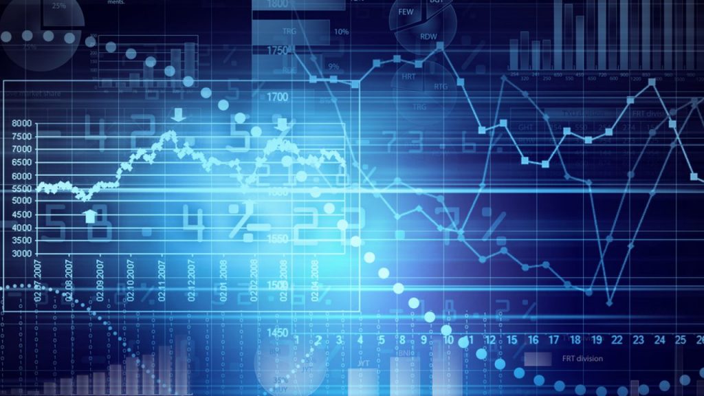 Image of numbers and graphs solely for decorative purposes.