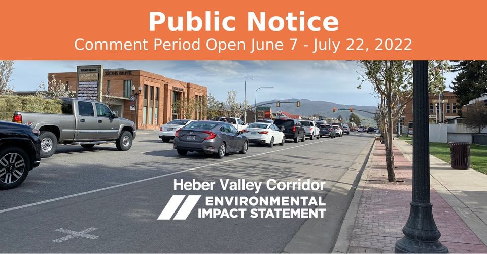 Public Notice
Comment Period Open June 7 - July 22, 2022