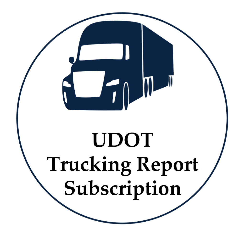 Link to UDOT Trucking Report Subscription